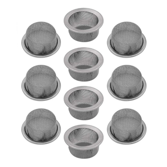Spot Pipe Filter Cap, Stainless Steel Wrapped Filter Mesh Cap, Crystal Mouthpiece Accessories, Combustion Supporting Filter Mesh
