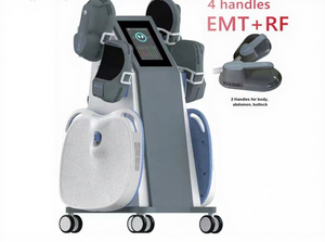 Appareil professionnel de stimulation musculaire EMS à 4 poignées pour amincissement corporel, brûleur de graisse et équipement de beauté pour la perte de poids - Product Image 5