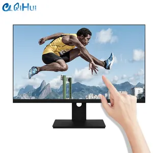 Qihui หน้าจอสัมผัสขนาด24 27นิ้ว,หน้าจอคอมพิวเตอร์ Lcd 4K ขนาด1920X1080 Ips 165Hz บางเฉียบ