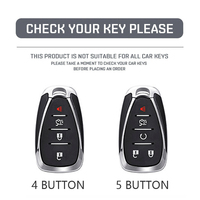 Nouvelle housse de clé de voiture en TPU souple pour Chevrolet Chevy Malibu Camaro Cruze Traverse Sonic Volt Bolt Equinox