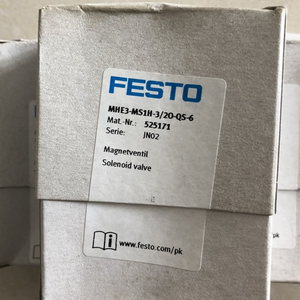 Válvula Solenoide FES-TO MHE3-MS1H-3/2O-QS-6 525171 Disponible en Stock - Product Image 1