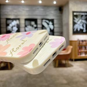 Beautiful Flower Design Soft Silicone Shockproof Glossy <strong>Side</strong> Phone Case For <strong>iphone</strong> 12 Pro Max - Product Image 5