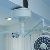Lampe d'opération chirurgicale vétérinaire LED 700/500 Source d'alimentation électrique sans ombre Equipement médical Plastique Métal pour vétérinaire