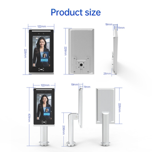7 Inch Attendance Machine Biometric Terminal System Access Control Biometric Device <strong>Face</strong> <strong>Recognition</strong> With Custom Logo Support - Product Image 4
