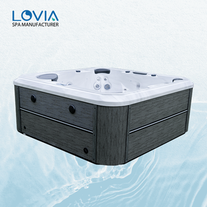 Spa extérieur LOVIA avec système Balboa, économie d'énergie, 6 personnes, projet de villa de luxe, acrylique Aristech, USA - Product Image 3