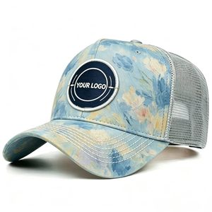 Gorra Trucker de Malla Transpirable con Estampado de Pintura al Óleo de Monet, Logotipo Personalizado, Gorra de Béisbol Ajustable para Uso Casual al Aire Libre - Product Image 2