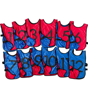 Có thể đảo ngược số pinnies hai mặt scrimmage vest đội thực hành Jerseys cho trẻ em và người lớn - Product Image 2