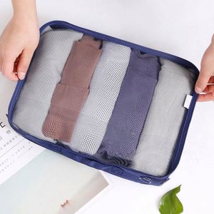 Sac de voyage pour linge, organisateur de bagages, ensemble de cubes de compression avec logo personnalisé, fabriqué en usine BSCI - Product Image 4