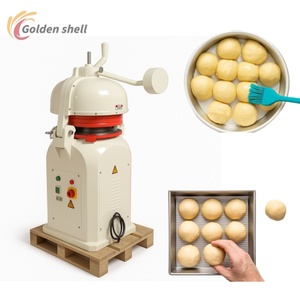 Máquina semiautomática para redondear bolas de masa, máquina para hacer bolas de masa de acero inoxidable para panaderías, pizzerías - Product Image 1