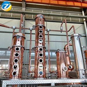 1000L schlüssel fertige Getränke verarbeitung linie Brennerei ausrüstung Wodka Gin Whisky Destillation ausrüstung Alkohols brenner - Product Image 3