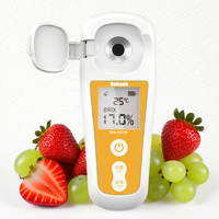 Digital Refractometer 0.5% Accuracy 0-55% Brix Sugar Content Meter Automatic Temperature Compensation USB 1-Year Warranty Fruits