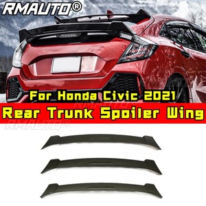 สปอยเลอร์หลังคาท้ายรถยนต์ สปอยเลอร์หลังคา สปอยเลอร์หลัง ปีกหลัง ชุดแต่ง JDM สำหรับ Honda Civic 2021 อุปกรณ์ตกแต่งรถยนต์ - Product Image 1