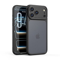 Coque de téléphone portable pour 17 Pro Max, mate, magnétique, antichoc, avec protection de l'appareil photo, style Ins