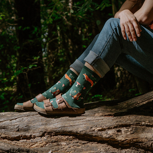 <span class=keywords><strong>Chaussettes</strong></span> mi-mollet en coton tricotées pour <span class=keywords><strong>femme</strong></span>, style européen et américain, avec revers antibactérien, pour l'automne et l'hiver - Product Image 4