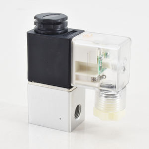 Airtac 2/2-Wege 2V025-06 AC220V DC24V AC110V DC12V Pneumatisches mechanisches <span class=keywords><strong>Pilot</strong></span> ventil 1/8 ''Elektro magnet 2-Wege-pneumatische Teile - Product Image 4