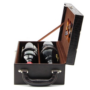 Hign End Tùy Chỉnh PU Khuyến Mại Rượu Vang Đỏ Hộp Quà Tặng 7 Inch Màn Hình LCD Máy Nghe Nhạc Video Điều Khiển Ánh Sáng Hộp Bao Bì Video - Product Image 5