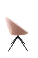 Chaise de salon moderne et minimaliste, design créatif en forme de goutte d'eau, fer léger de luxe, mobilier pour la maison, le bureau, l'hôtel, l'appartement