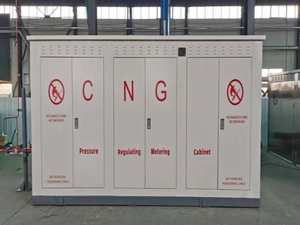 Equipo de <span class=keywords><strong>gasolinera</strong></span> reductor de presión de estación CNG de 200 bar personalizado de fábrica con dispensador de CNG - Product Image 3