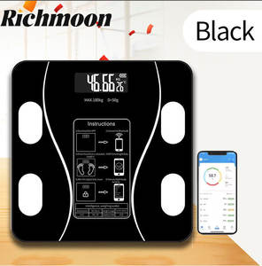 백라이트 기능이있는 Okok 앱 체중계 180kg 체지방 체중계 블루투스 USB 전자 의사 건강 다이어트 체중계 - Product Image 2