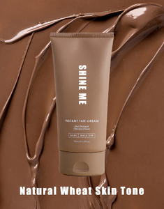 Crema autobronceadora instantánea | <span class=keywords><strong>Bronceador</strong></span> de acción rápida para brillo natural, loción hidratante con aceite de jojoba y vitamina E, bronceado sin rayas - Product Image 3