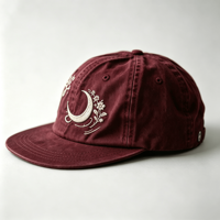 Gorra de Visera Plana de Algodón Lavado Estilo Vintage, con Logotipo Bordado Personalizado, Cómoda, Suave, Informal, para Exteriores, Estilo Urbano, Snapback