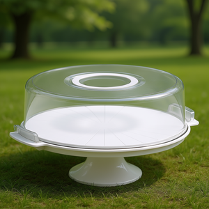 CHEF LINE Support à gâteau bas (33cm) Blanc 06585111 - Product Image 3