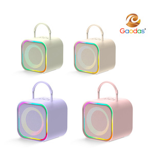 Christmas Present LED Light 1200mAh 5W HD BT5.3 2 <b>Wireless</b> Small Mini Machine for Kids Children Adult Home Party - Product Image 2