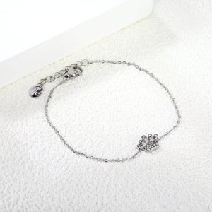 Pulsera de Zirconia con Diseño de Corona, Aleación de Zinc, Joyería de Moda para Mujer, Pulsera de Regalo - Product Image 3