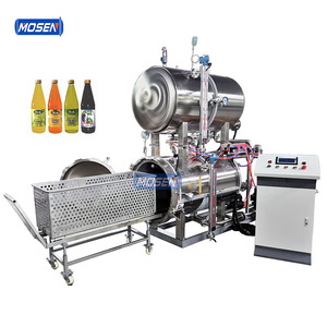 Nước công nghiệp ngâm nồi hấp khử trùng máy vặn lại cho túi đóng hộp thực phẩm gói mềm với nồi hơi - Product Image 3