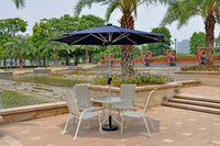 Parasols de jardin de haute qualité Parasols de plage en aluminium Parasols de plage en aluminium de grande taille pour l'extérieur
