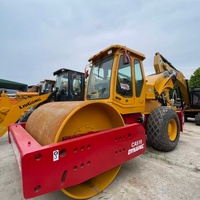 Rouleau compresseur vibrant à tambour unique Dynapac CA510D d'occasion pour la compactation de sols lourds et de roches dans la construction de routes, de barrages et d'aéroports
