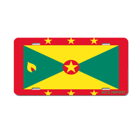 Plaques d'immatriculation personnalisées avec drapeau de Chuuk, plaque d'immatriculation nationale personnalisée, souvenir de pays, cadeau, plaque décorative