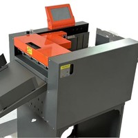 Machine à plier et à plisser numérique entièrement automatique CG337, type écran tactile, alimentation par aspiration, garantie 1 an