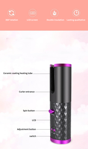 Mini Plancha y Rizador <span class=keywords><strong>de</strong></span> <span class=keywords><strong>Pelo</strong></span> Profesional, Máquina Digital para Rizar el Cabello, Precio Bajo, Buena Calidad, Rizador <span class=keywords><strong>de</strong></span> <span class=keywords><strong>Pelo</strong></span> Moderno - Product Image 5