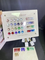 JIAOYANSHE Kit de 20 Gels UV Effet Œil de Chat Sans Odeur Résine Curable Nail Art OEM/ODM Disponible Vente en Gros