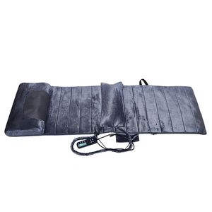 Tapis de Massage électrique avec 10 moteurs vibretants et coussin chauffant, masseur complet pour le corps, soulagement du dos, des jambes, lombaires - Product Image 2