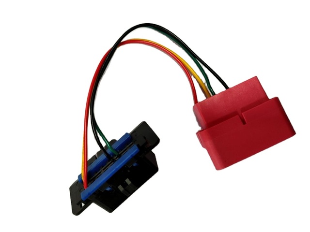 15cm ABS PSA OBD2 Universal Car Diagnostic Extension Cable 9-16V