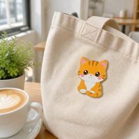 Broches et épingles de revers en métal émaillé de haute qualité, motifs animaux mignons, pour la décoration de vêtements et sacs, vente en gros, cadeau, LOGO personnalisé