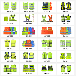 เสื้อกั๊กสะท้อนแสงสำหรับความปลอดภัยทางยุทธวิธีหลายกระเป๋าผ้าสีเหลืองเรืองแสง Ansi Class 2โลโก้ที่กำหนดเอง - Product Image 6