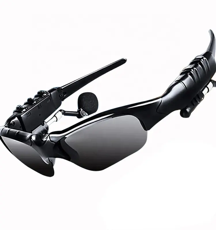 Cycling Sunglasses Riding Earphone Smart Glasses Outdoor Sport Wireless Bike Sun Glasses Headphone with Mic