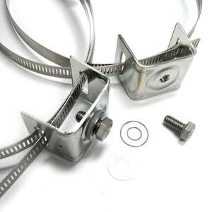 <span class=keywords><strong>Hardware</strong></span> superior resistente a la corrosión de alta calidad para soportes de pierna acampanados sólidos para poste de señal de calle para soporte estructural - Product Image 5