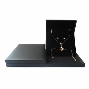 Caja de Embalaje para Joyería al por Mayor de Fábrica con Logotipo, Caja de Joyería Grande de Alta Gama y Elegancia, Caja de Almacenamiento para Conjuntos de Joyería - Product Image 1