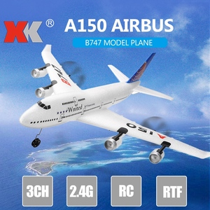 เครื่องบิน WLtoys A150 รุ่นใหม่ล่าสุด เครื่องบินบังคับวิทยุ 3CH เครื่องบินร่อนบังคับวิทยุ รุ่น Boeing <span class=keywords><strong>B747</strong></span> แบบปีกตรึง ทำจากวัสดุ EPP ของเล่นเครื่องบินบังคับวิทยุ รุ่น XK A150-<span class=keywords><strong>B747</strong></span> - Product Image 5