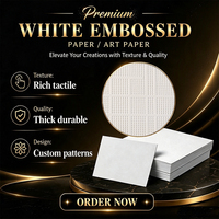 Papier spécial texturé en toile de jute tissée grossière blanche, matériaux recyclés, 100-400 GSM, impression universelle pour emballage cadeau
