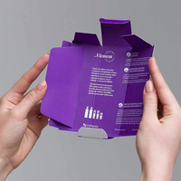 Boîte pliante en carton ondulé personnalisée avec logo, gaufrage, matériaux recyclés pour l'emballage de cosmétiques, de soins de la peau, de lotion, de crème pour le visage