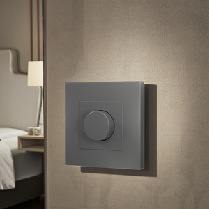 Interruptor de luz de pared eléctrico giratorio estándar de la UE Touchmi <span class=keywords><strong>Dimmer</strong></span>/ventilador Speeder para uso en el hogar/oficina/Hotel 16A Max. Corriente industrial - Product Image 5