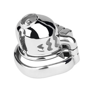 กรงไก่ตัวผู้ปรับได้พร้อมล็อคกรงสำหรับผู้ชายดีไซน์ใหม่สำหรับ2025มีหลายแบบสำหรับทาสซาดิสม์และเล่นควบคุมอารมณ์ - Product Image 4