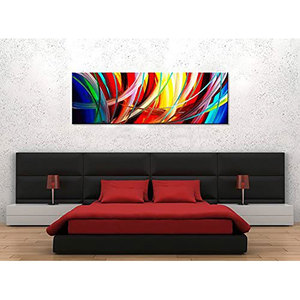 Pintura Acrílica Abstracta Moderna, Pinturas al Óleo Pintadas a Mano, Lienzo Decorativo <span class=keywords><strong>para</strong></span> Pared, Arte <span class=keywords><strong>para</strong></span> Sala de Estar, Dormitorio, <span class=keywords><strong>Comedor</strong></span> - Product Image 4