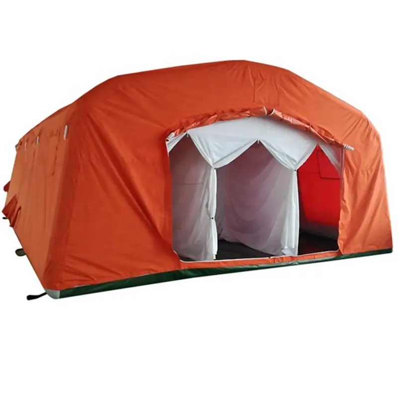 Tienda de inodoro de estilo americano profesional, carpa inflable de tela Oxford de una sola capa, para descontaminación