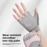 Nouvelles manchettes de sport demi-doigts en polyester, anti-callosités, antidérapantes, résistantes à l'usure, modèle d'été, pour activités de plein air, cyclisme, course à pied et sports de roche